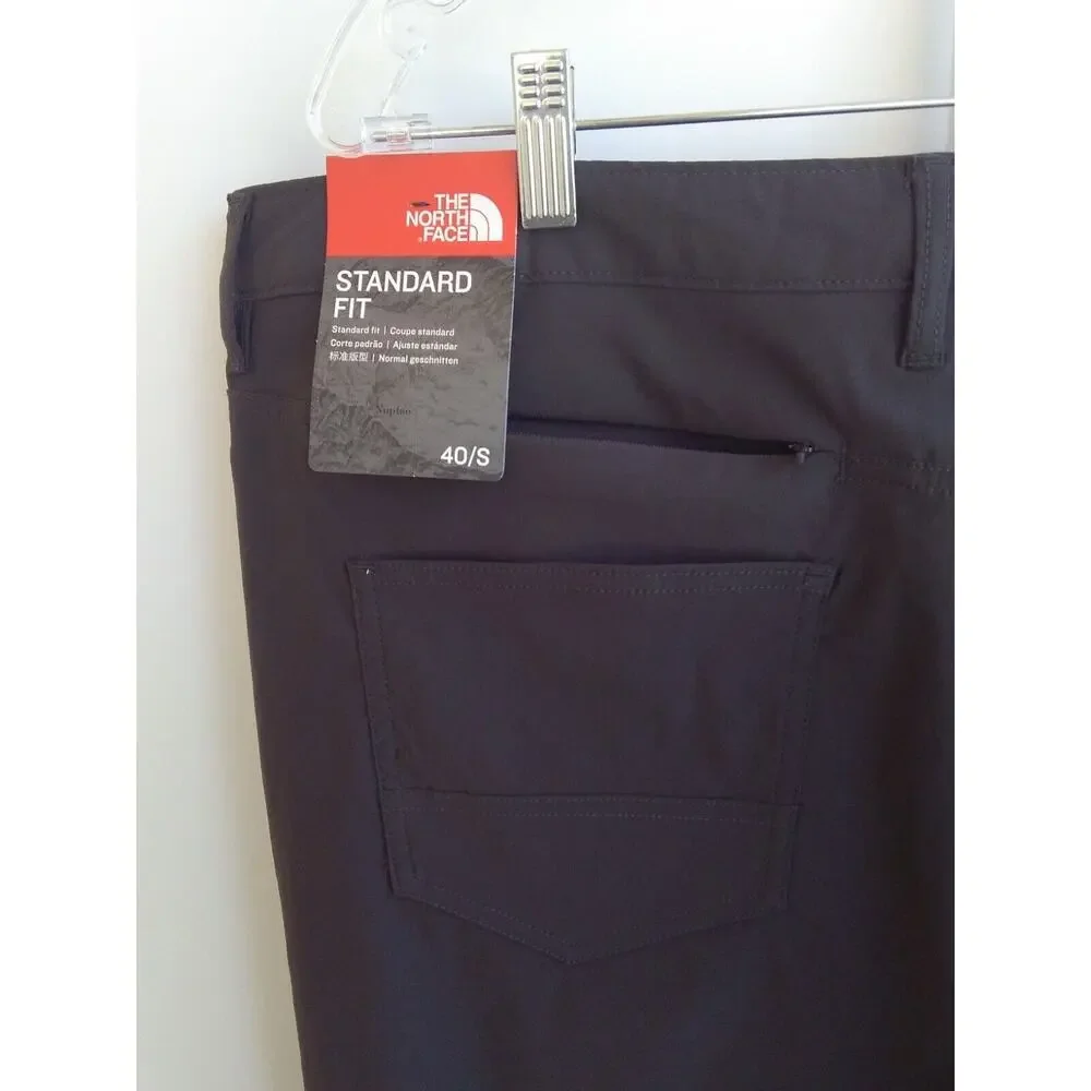 NWT THE NORTH FACE Men 40S 40X30 Twill Asphalt Gray Nylon Sprag 5 Pocket Pants